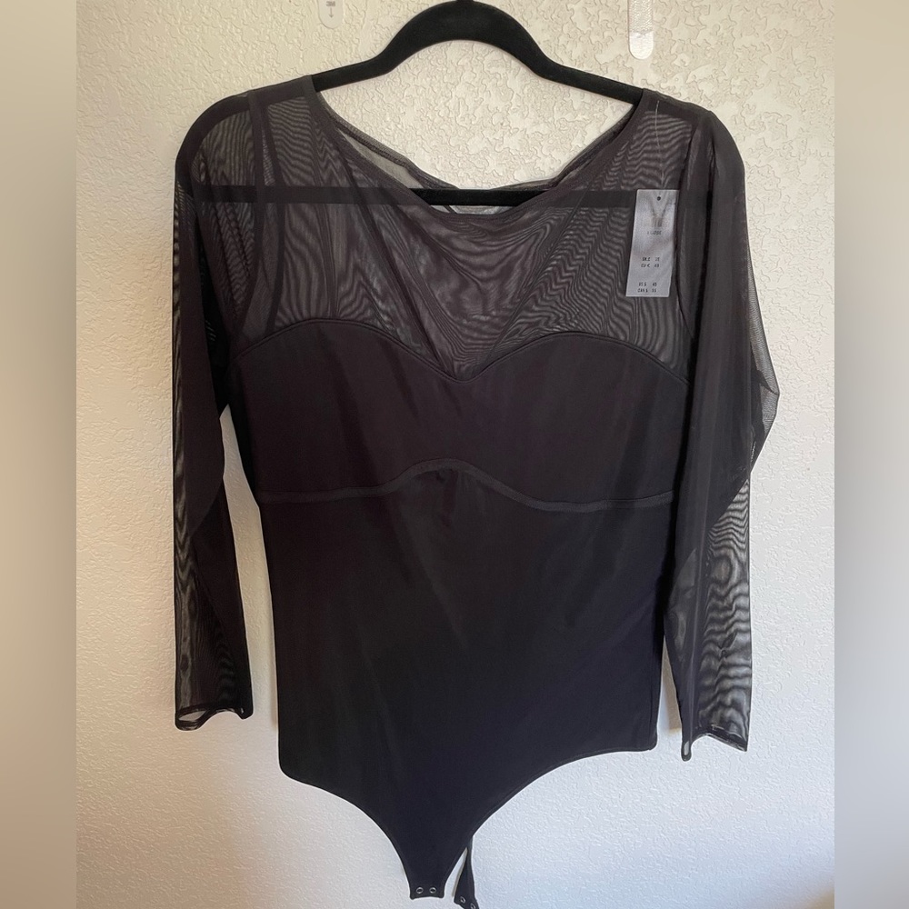 Mesh Abercrombie Bodysuit